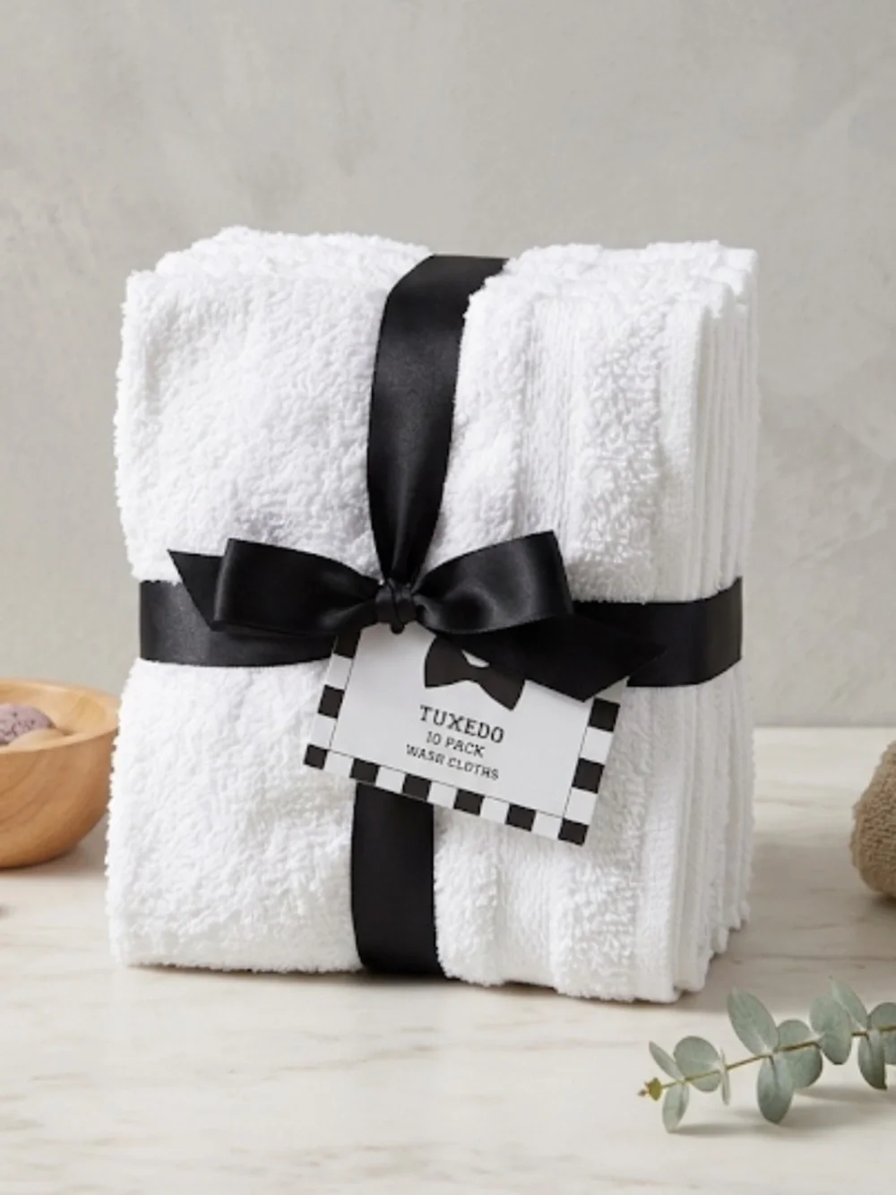 White Hand Towels - 10 Pack